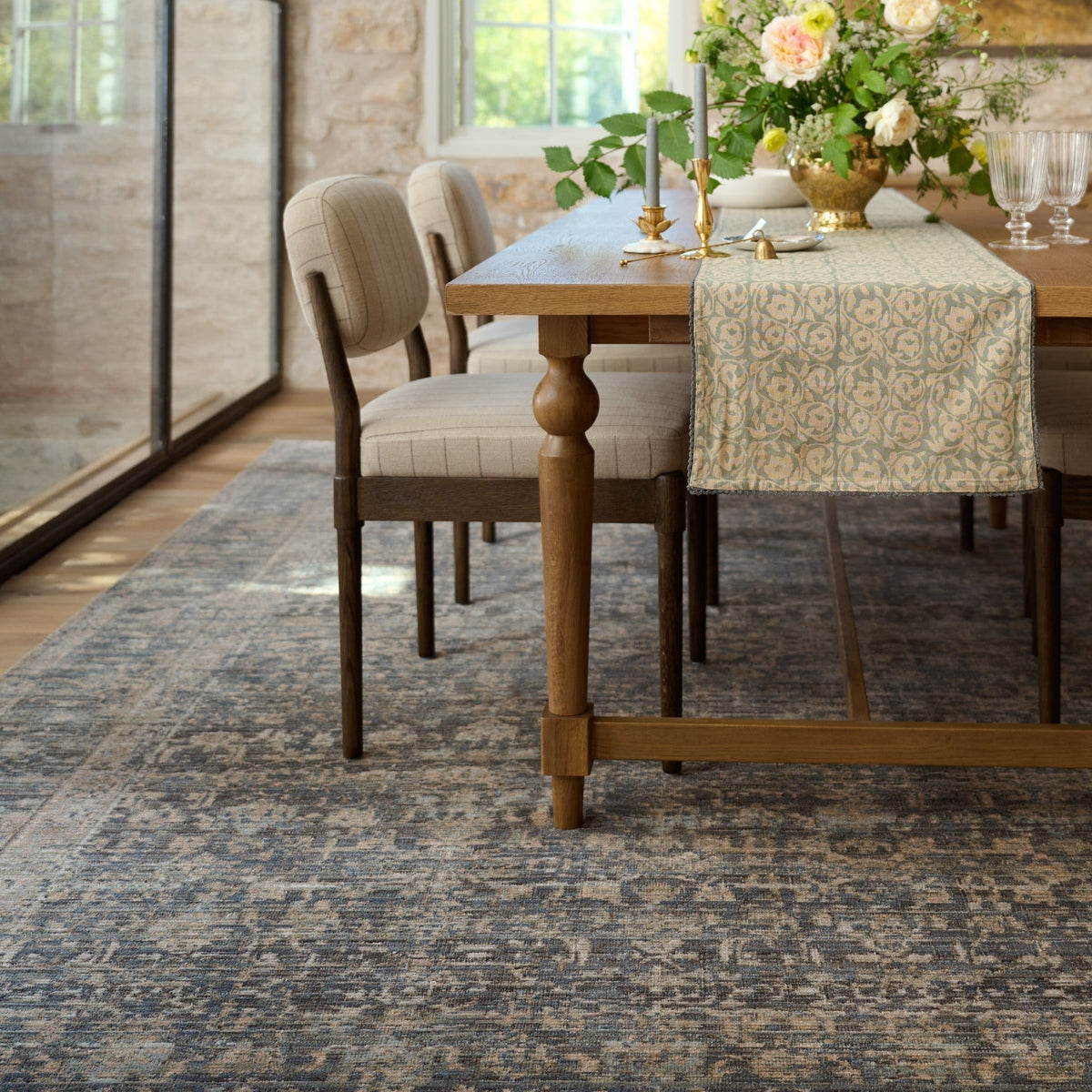 Mavelle Hillcrest Indigo Sand Rug area rug