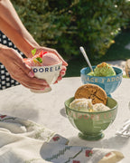 Mavelle J'adore la Glace French Dessert Bowl bowl - Detail View