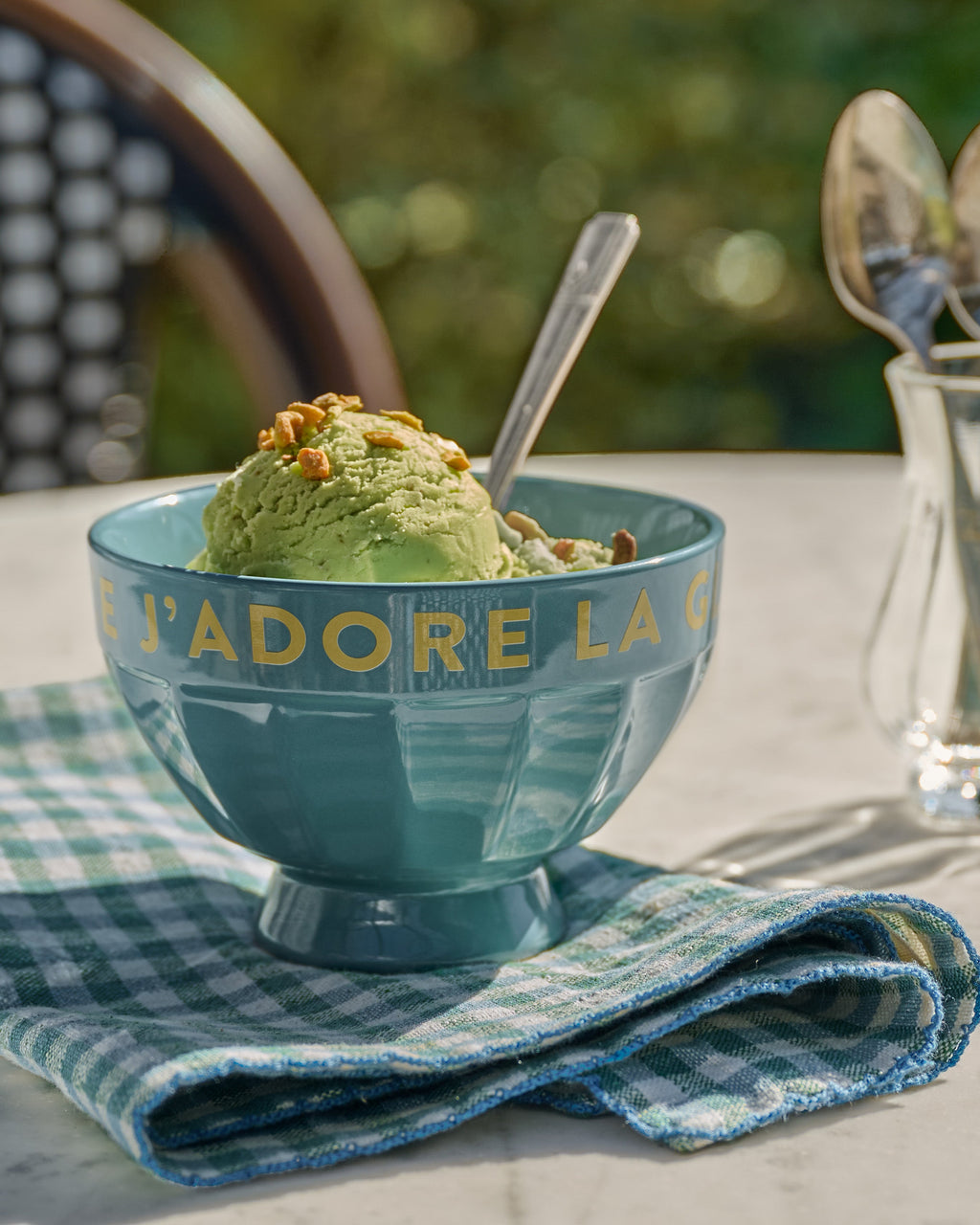 Mavelle J'adore la Glace French Dessert Bowl bowl - Close-Up