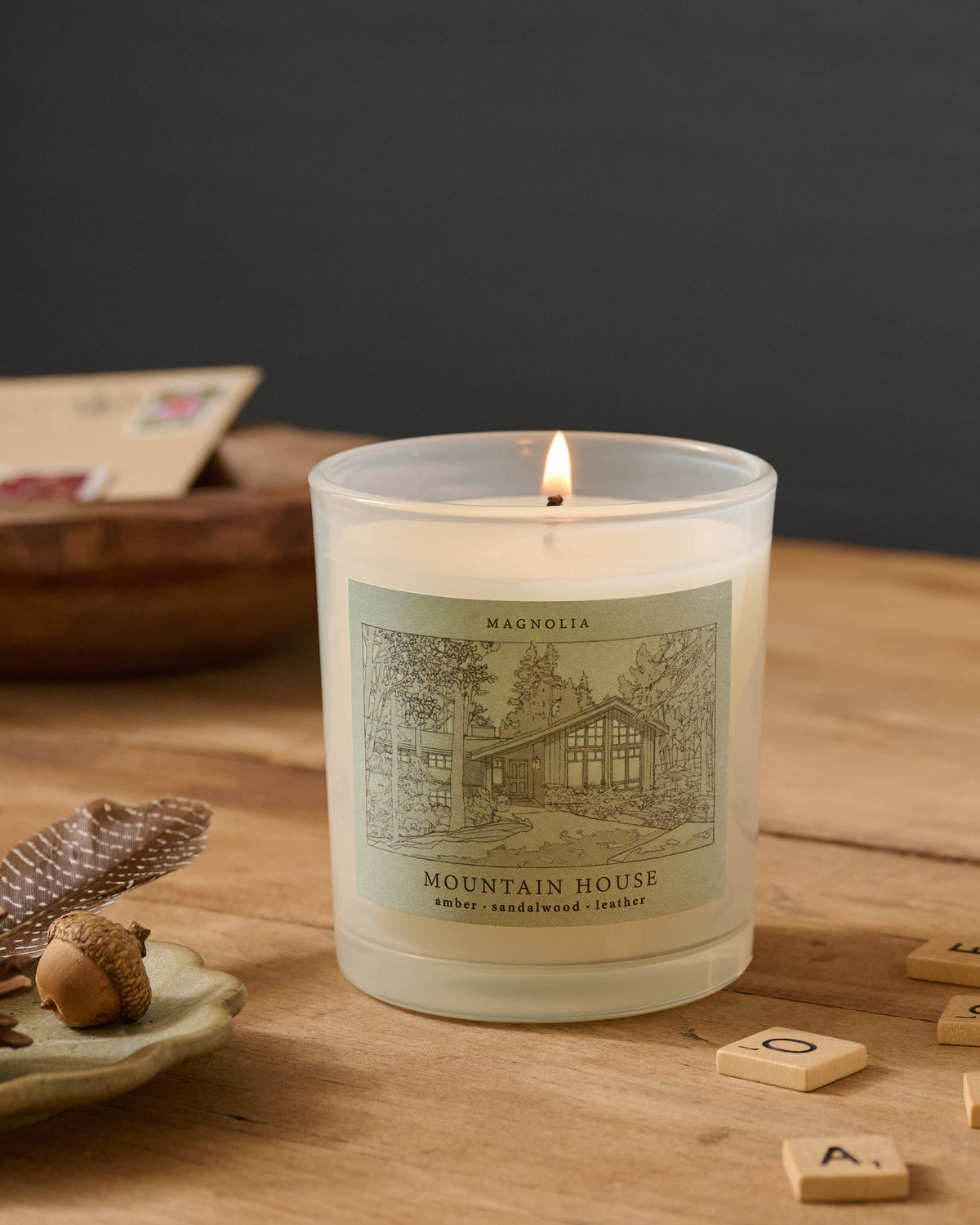 Mavelle The Mountain House Candle candle - Detail View
