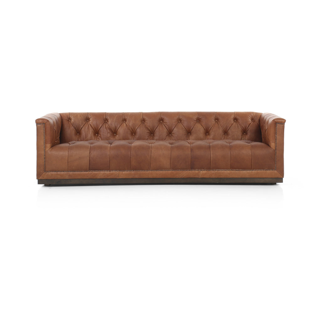 Mavelle Arlo Leather Sofa sofa - Detail View