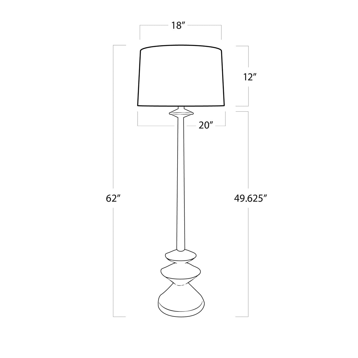 Mavelle Harlow Floor Lamp floor lamp - Alternate View