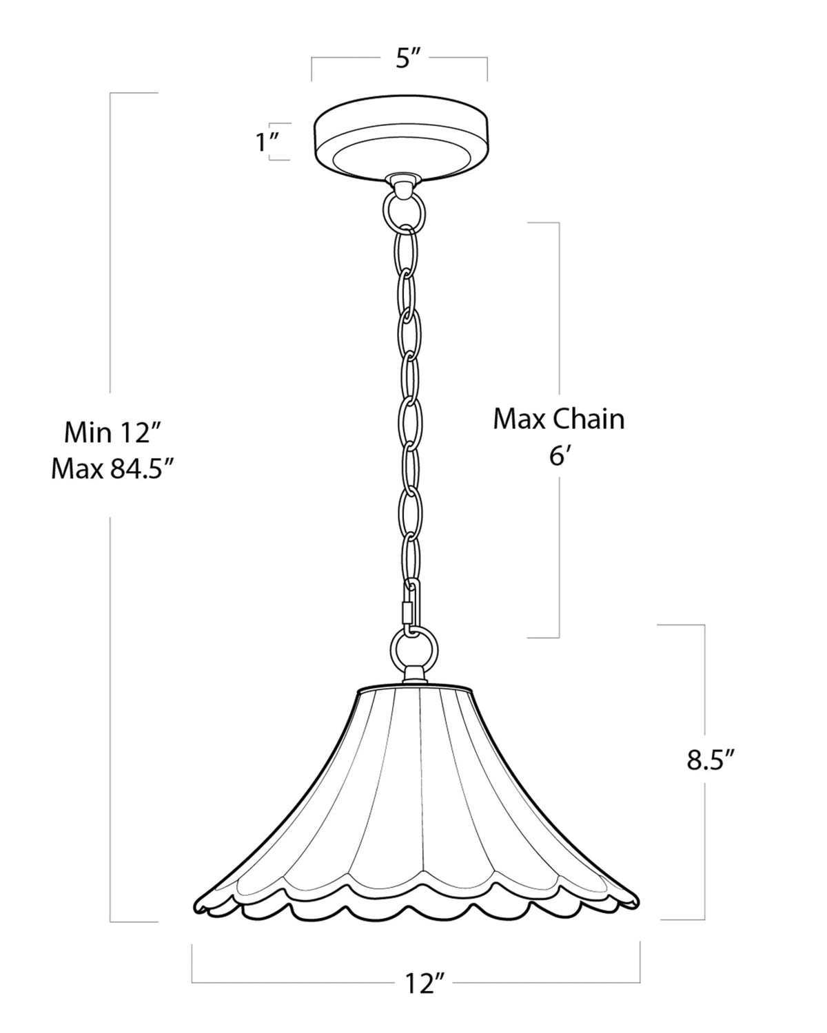 Mavelle Landry Pendant pendant light - Close-Up