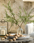 Mavelle Real Touch Myrtle Leaf Branch faux floral stem