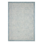 Mavelle Henley Ivory Blue Rug area rug - Detail View