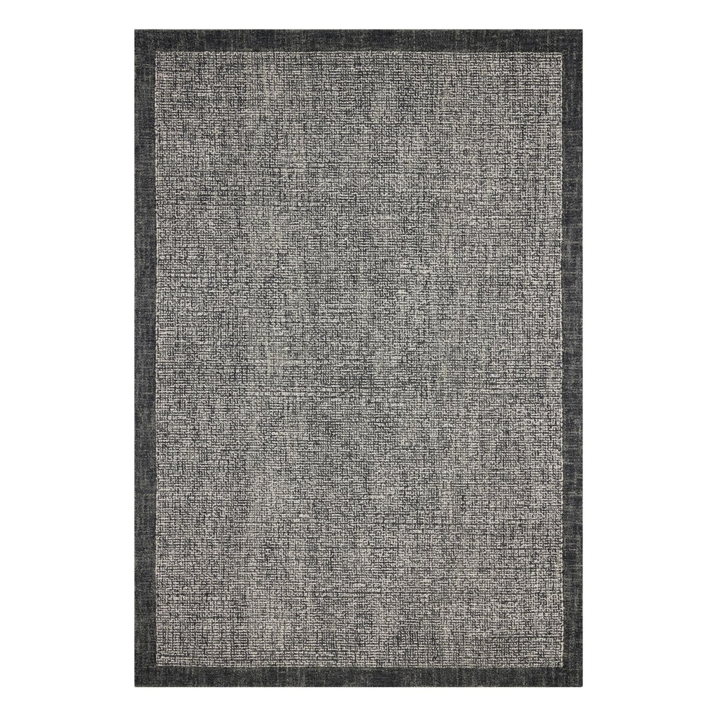 Mavelle Henley Ivory Charcoal Rug area rug - Detail View