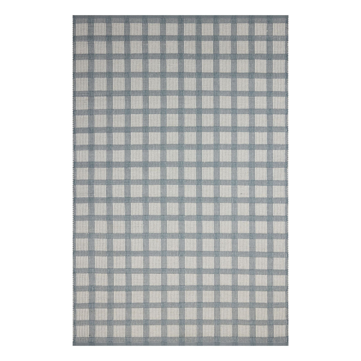 Mavelle Ryder Blue Ivory Rug area rug - Detail View