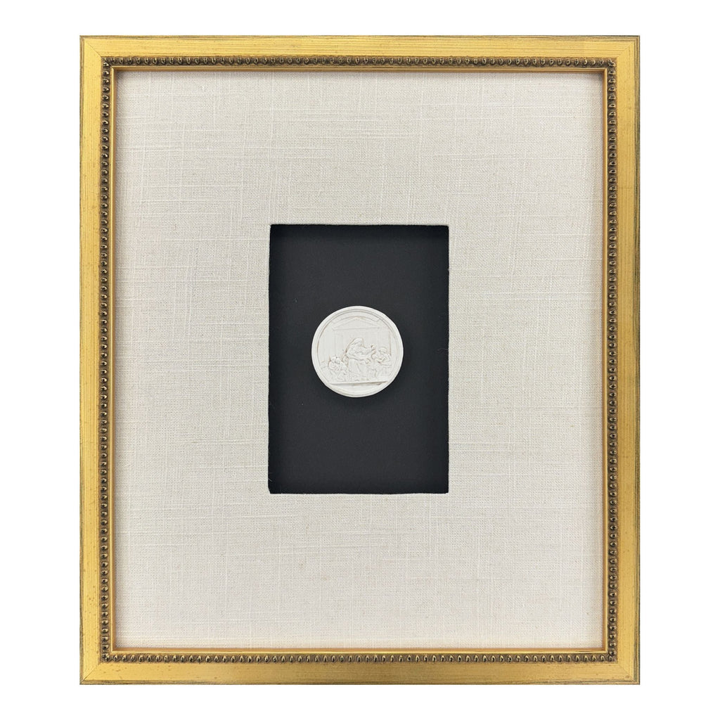 Mavelle Framed Intaglio II framed wall art - Detail View