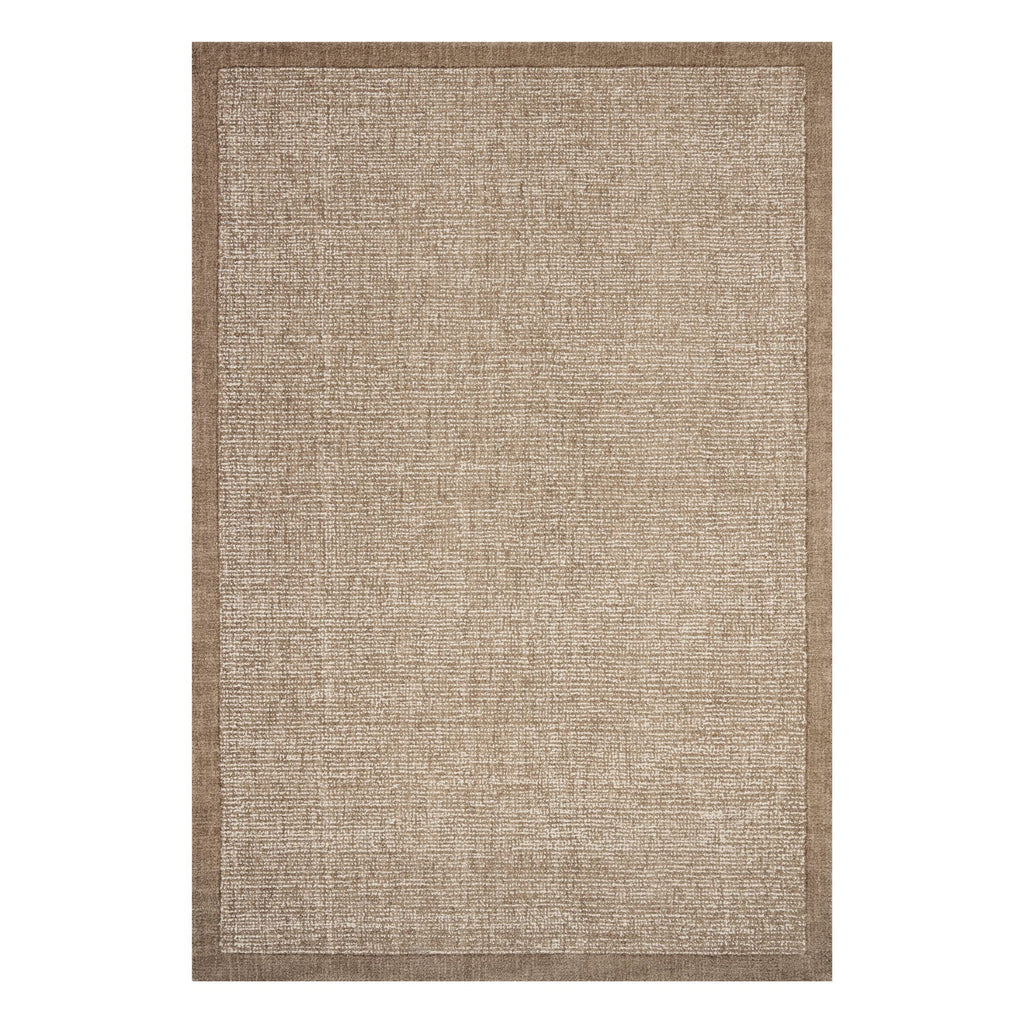 Mavelle Henley Ivory Brown Rug area rug - Detail View