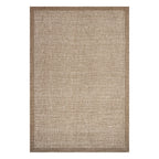 Mavelle Henley Ivory Brown Rug area rug - Detail View