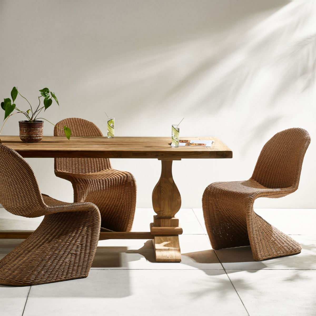 Mavelle Lee Outdoor Dining Table outdoor table - Detail View