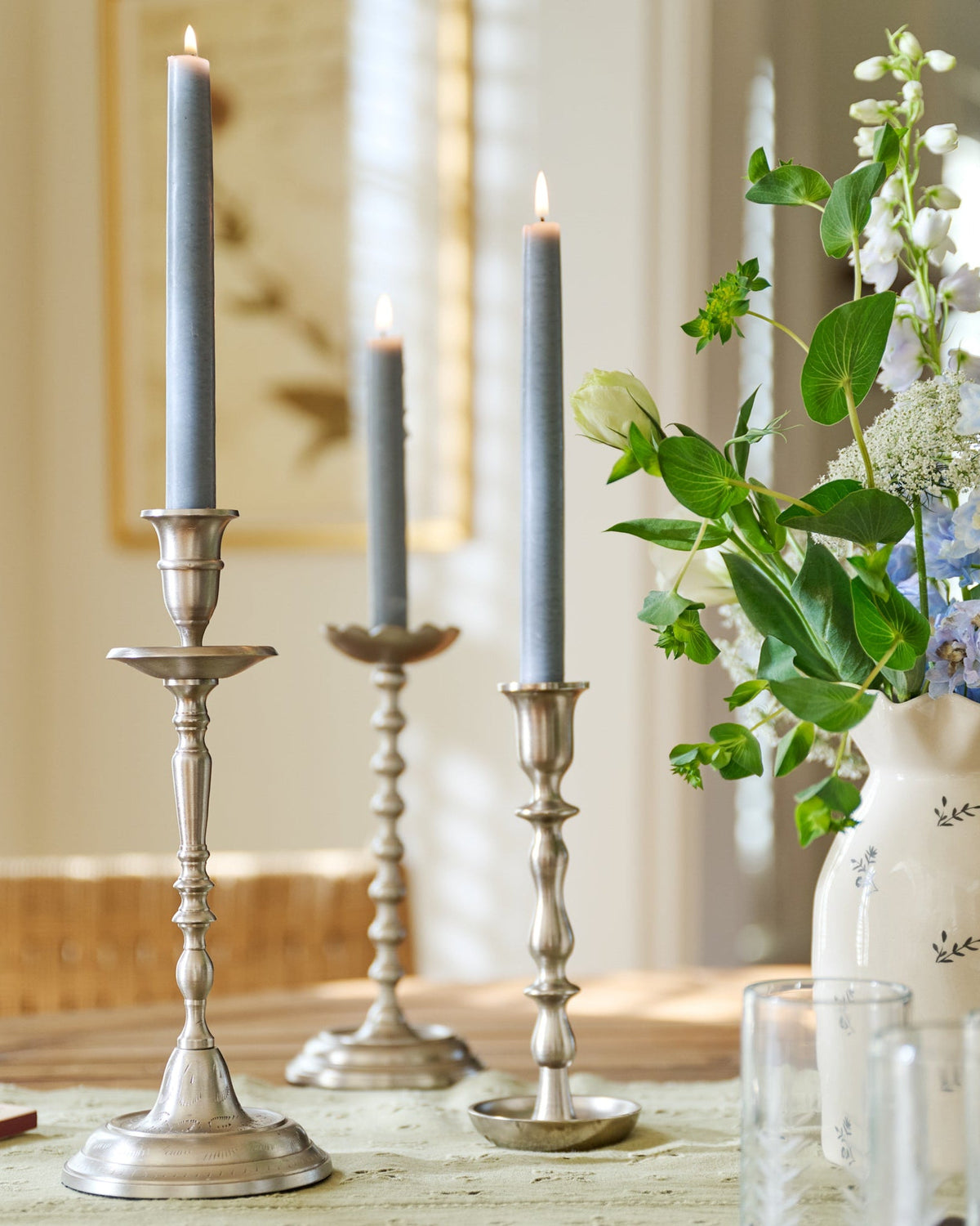Mavelle 10" Hand Dipped Spun Finish Tapers candle - View 8