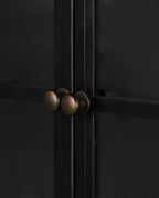 Mavelle Brady Wide Metal Cabinet storage cabinet - Close-Up
