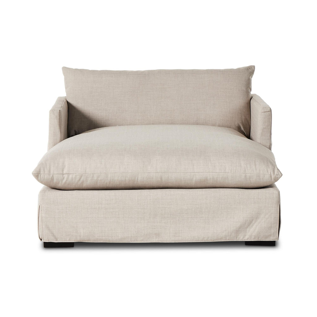 Mavelle Rowan Chaise sectional sofa - Styled in Room