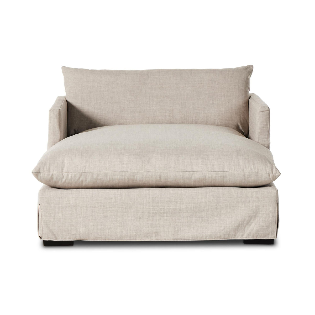 Mavelle Rowan Chaise sectional sofa - Styled in Room