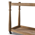 Mavelle Alma Bar Cart kitchen island - Styled in Room
