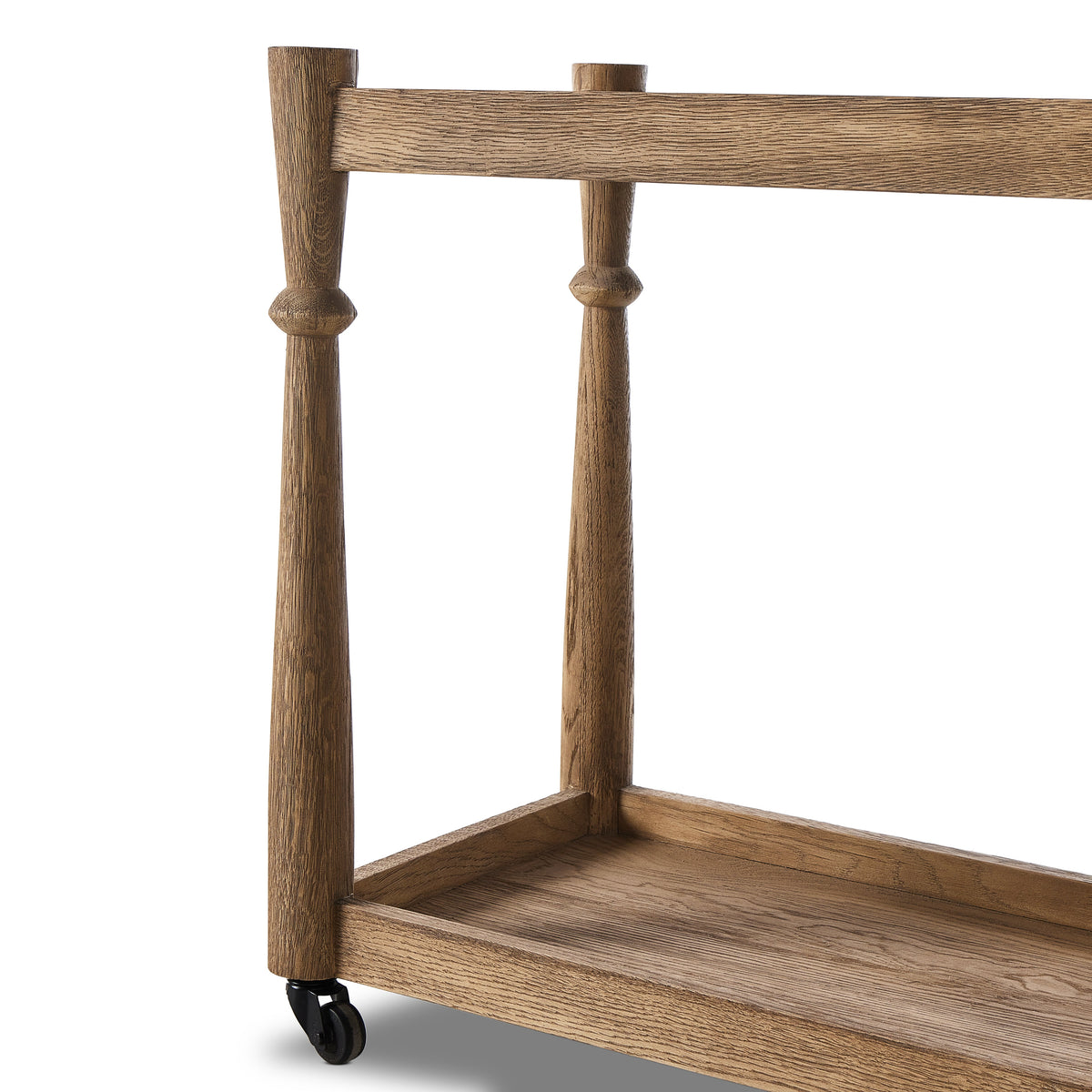 Mavelle Alma Bar Cart kitchen island - Styled in Room