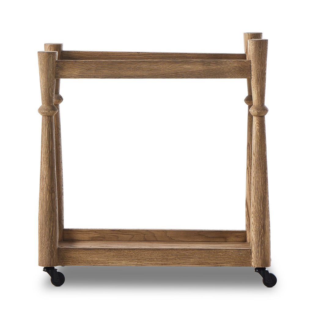 Mavelle Alma Bar Cart kitchen island - View 10