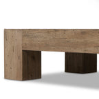 Mavelle Powell Rectangular Coffee Table coffee table - Side View