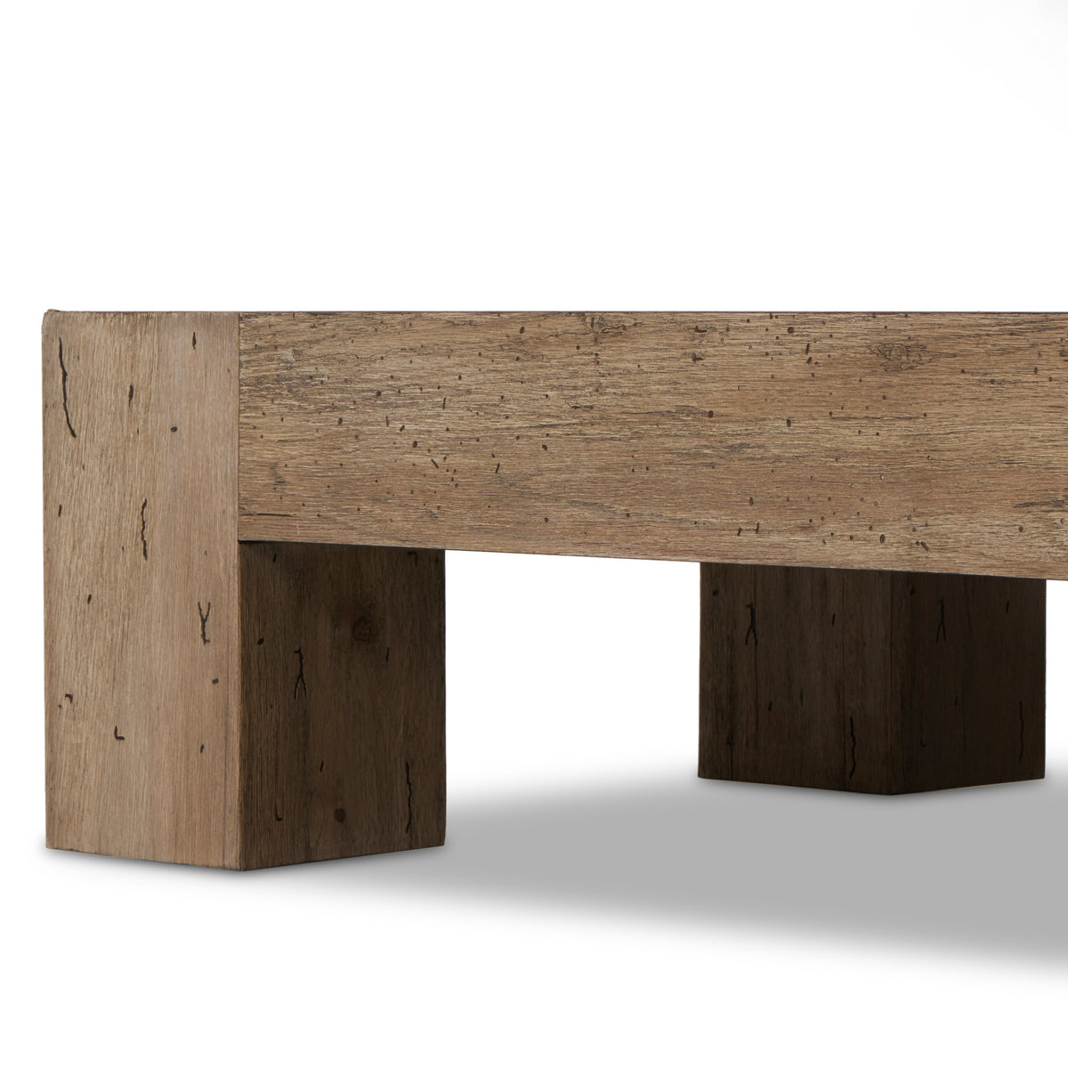 Mavelle Powell Rectangular Coffee Table coffee table - Side View
