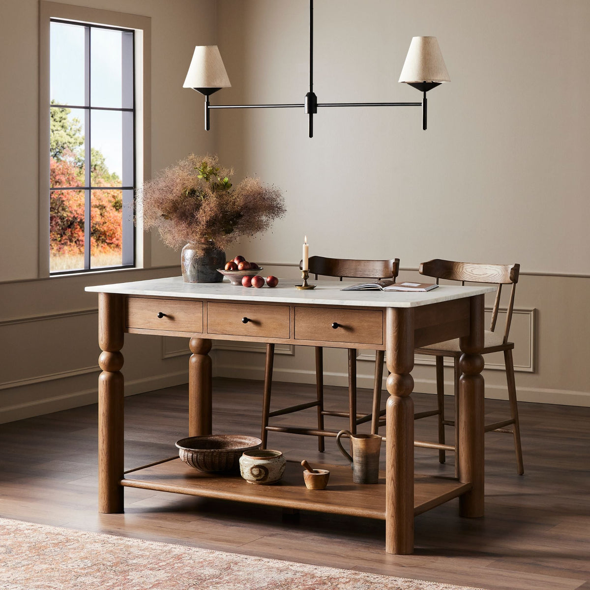 Mavelle Hart Kitchen Island kitchen island - Detail View
