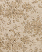 Mavelle Kennie Upholstered Bed Frame with Carved Solid Oak and Linen Headboard headboard - View 17
