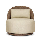 Mavelle Randie Outdoor Swivel Chair outdoor chair - Detail View