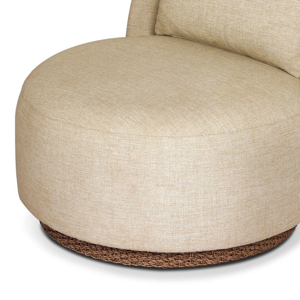 Mavelle Randie Outdoor Swivel Chair outdoor chair - Side View