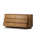 Mavelle Paloma 6 Drawer Dresser dresser - Styled in Room