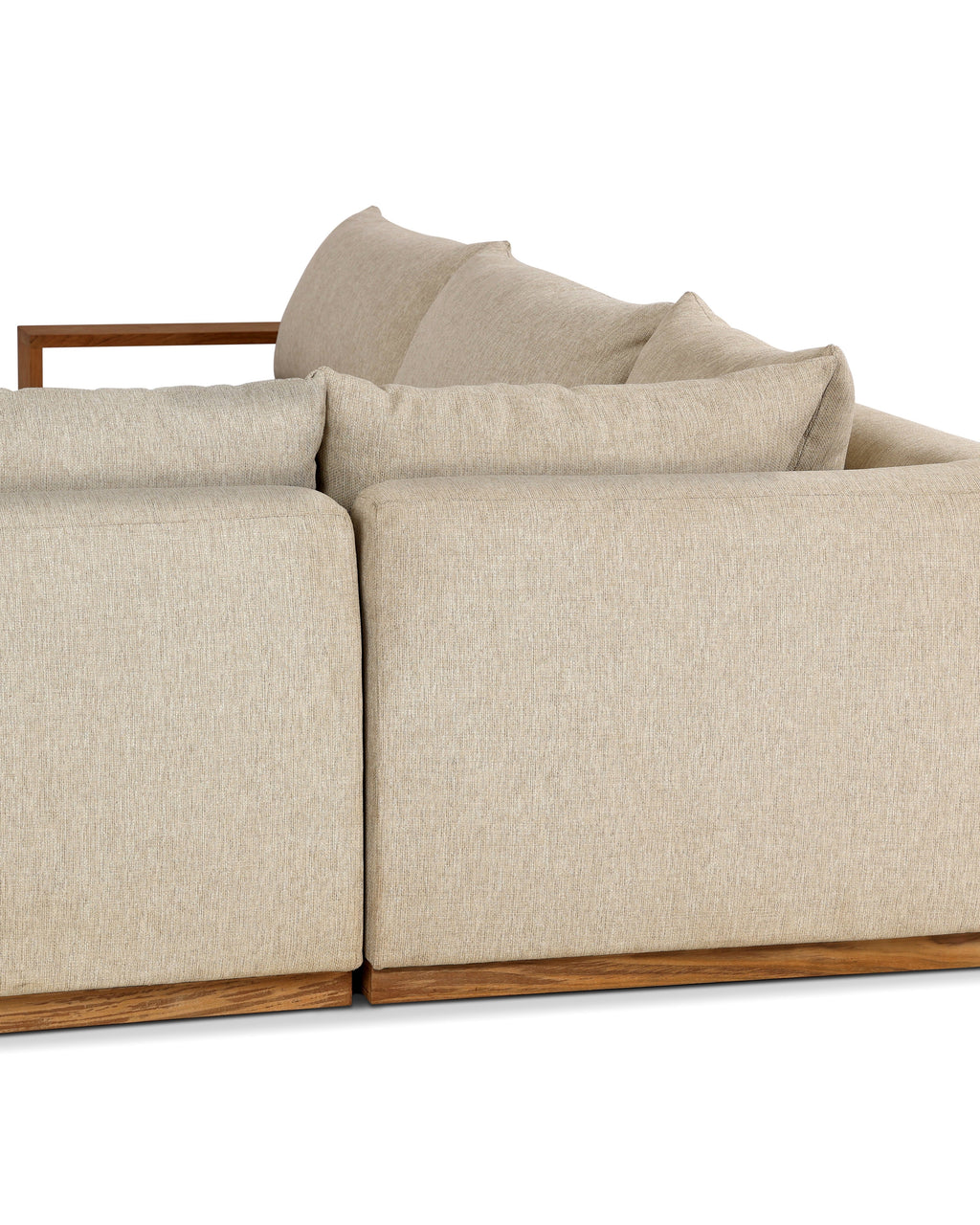 Mavelle Augustine Outdoor Three-Piece Sectional outdoor sofa - View 9