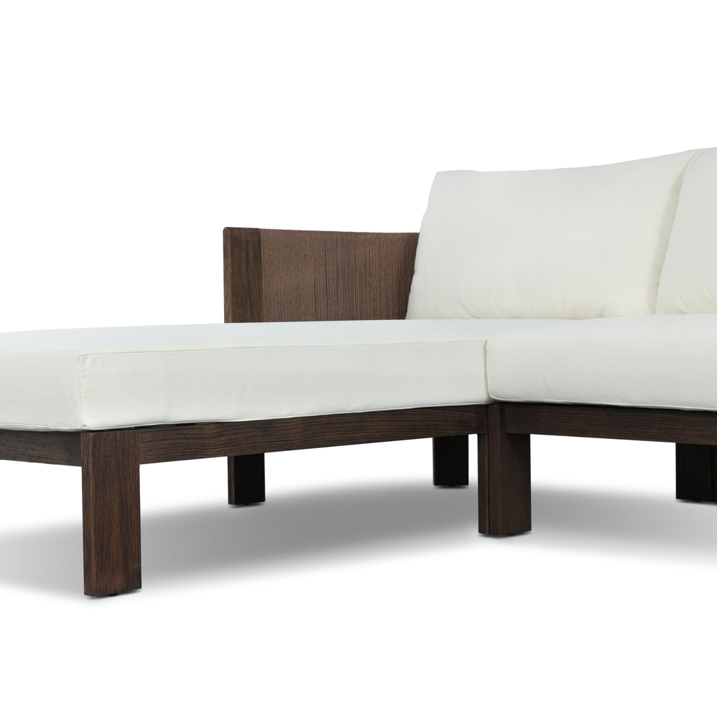 Mavelle Adrian Outdoor Two-Piece Sectional outdoor sofa - Close-Up