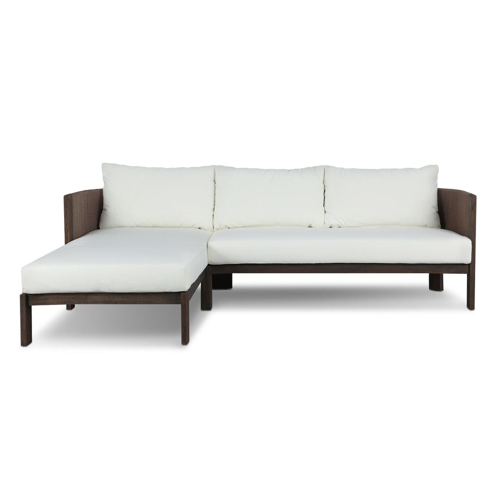 Mavelle Adrian Outdoor Two-Piece Sectional outdoor sofa - Detail View