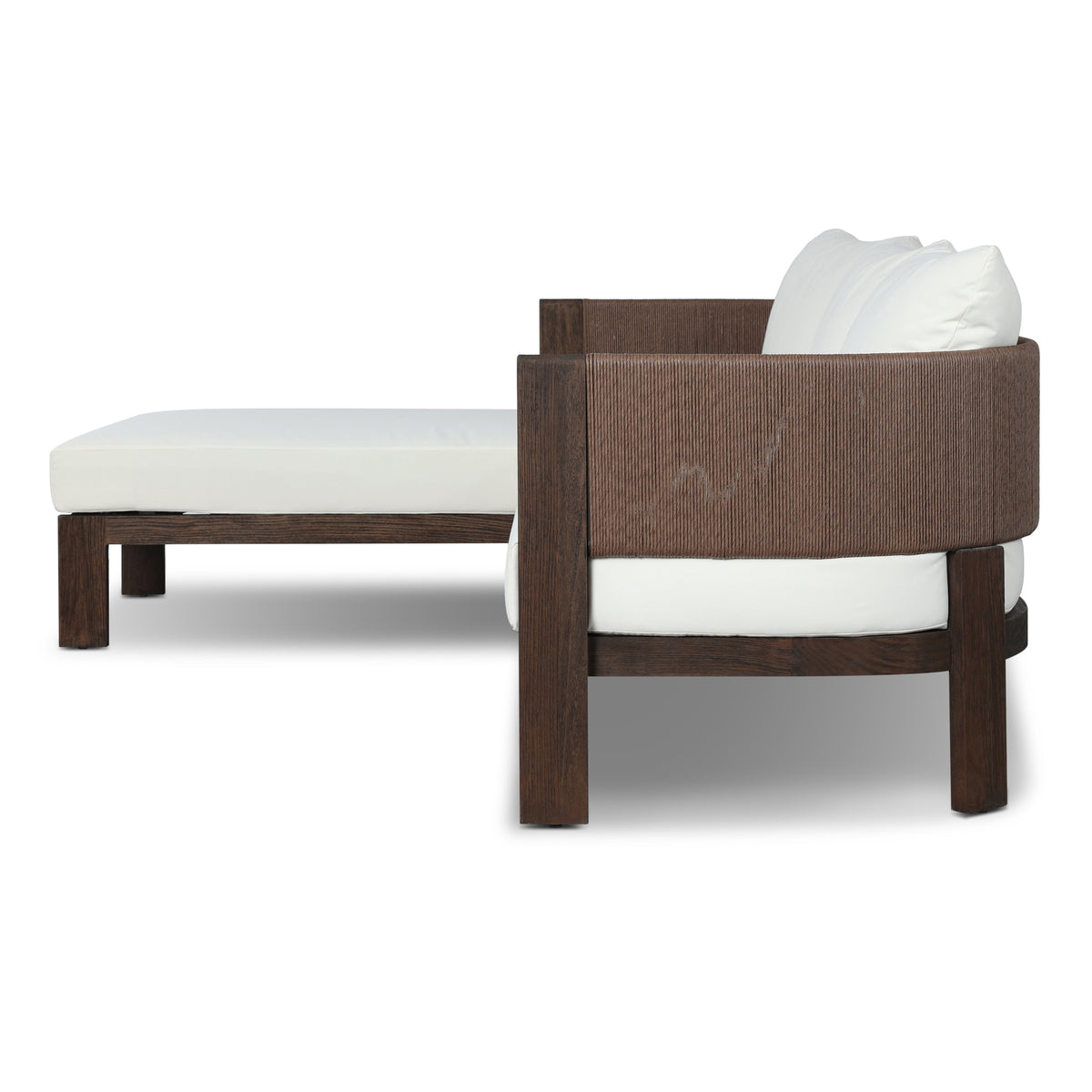 Mavelle Adrian Outdoor Two-Piece Sectional outdoor sofa - Styled in Room