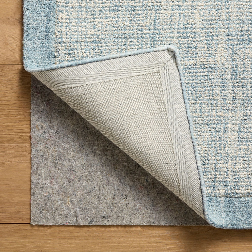 Mavelle Henley Ivory Blue Rug area rug - Side View
