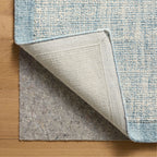 Mavelle Henley Ivory Blue Rug area rug - Side View