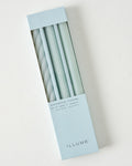 Mavelle Assorted Light Blue Taper Candle Set candle