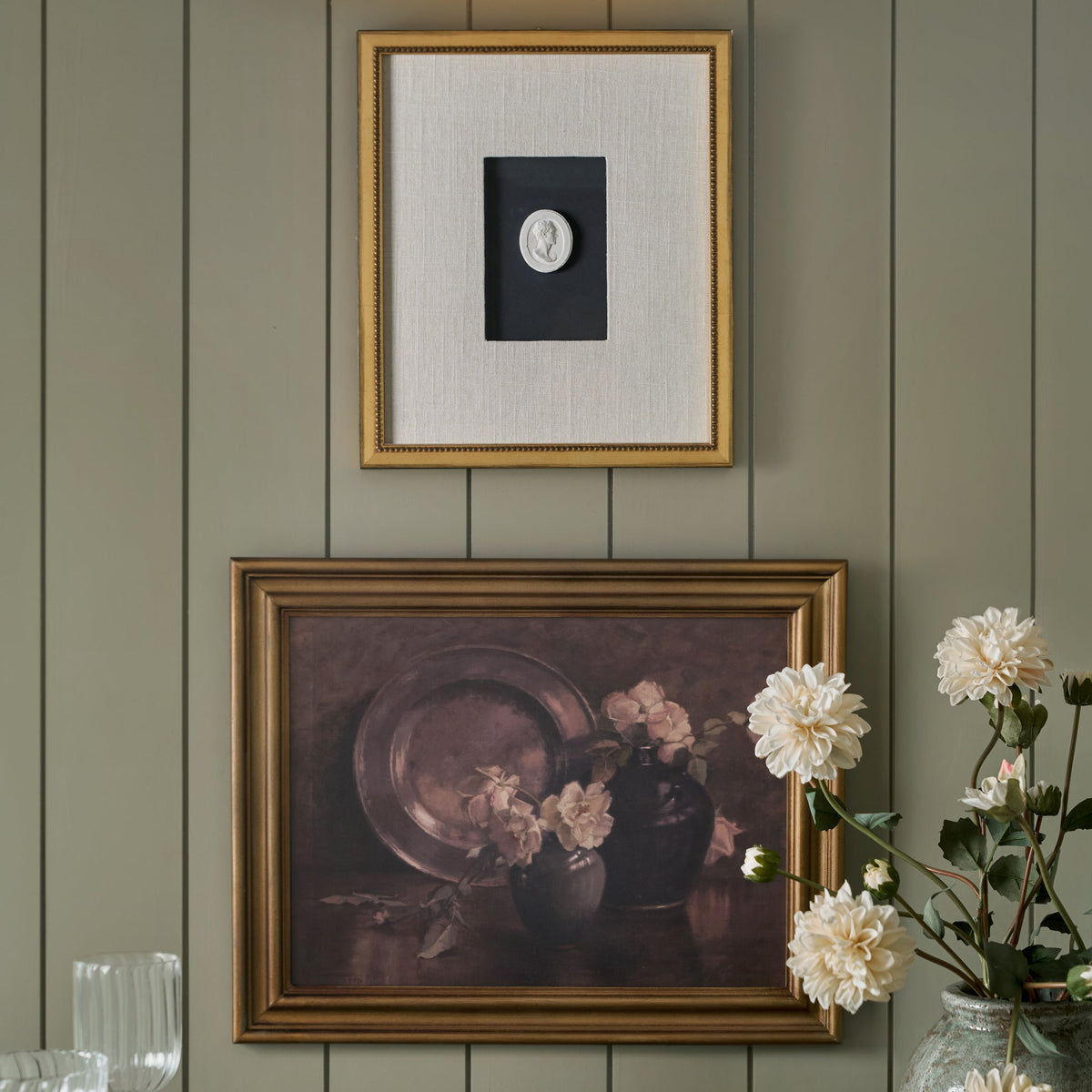 Mavelle Framed Intaglio I framed wall art - Alternate View