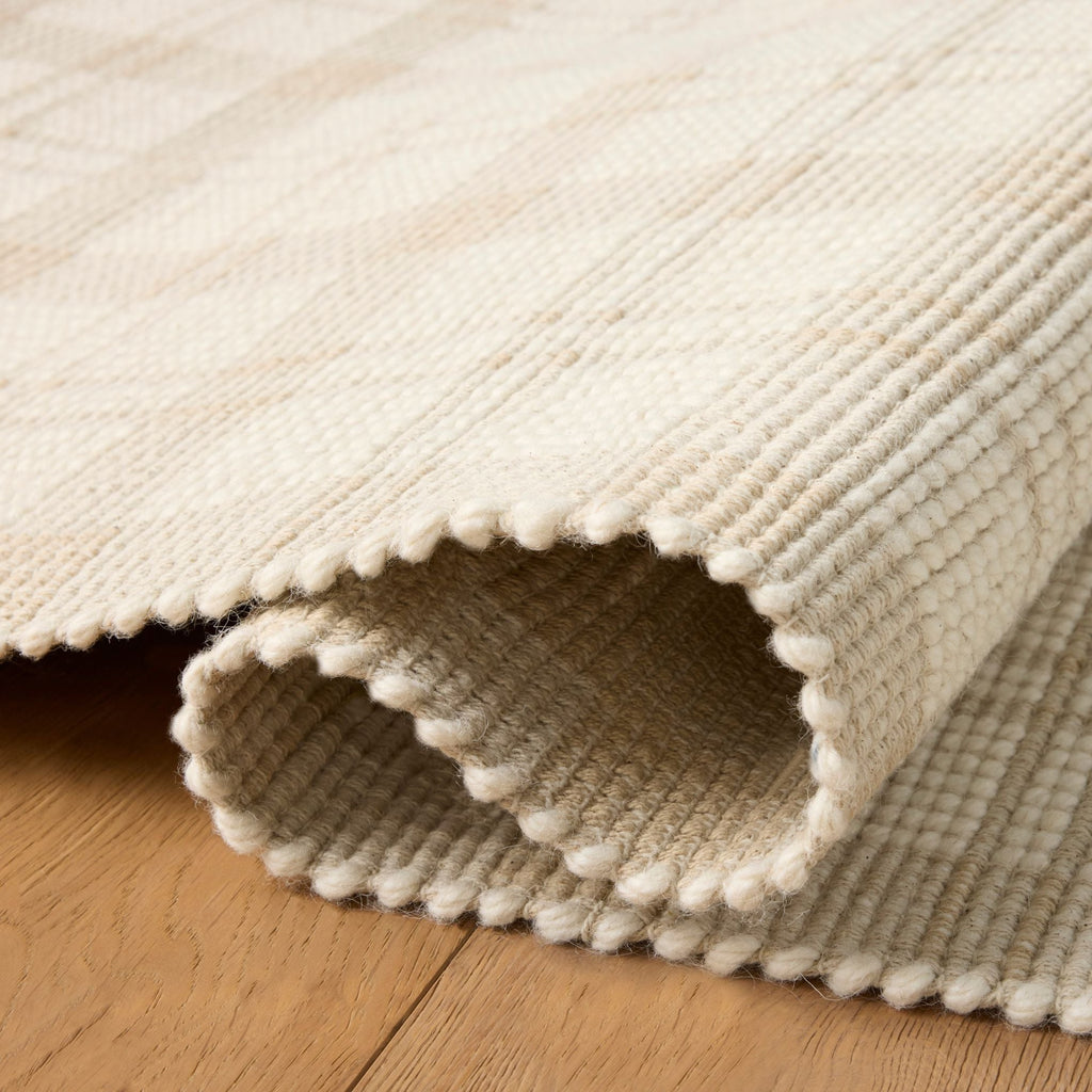 Mavelle Ryder Beige Ivory Rug area rug - Close-Up