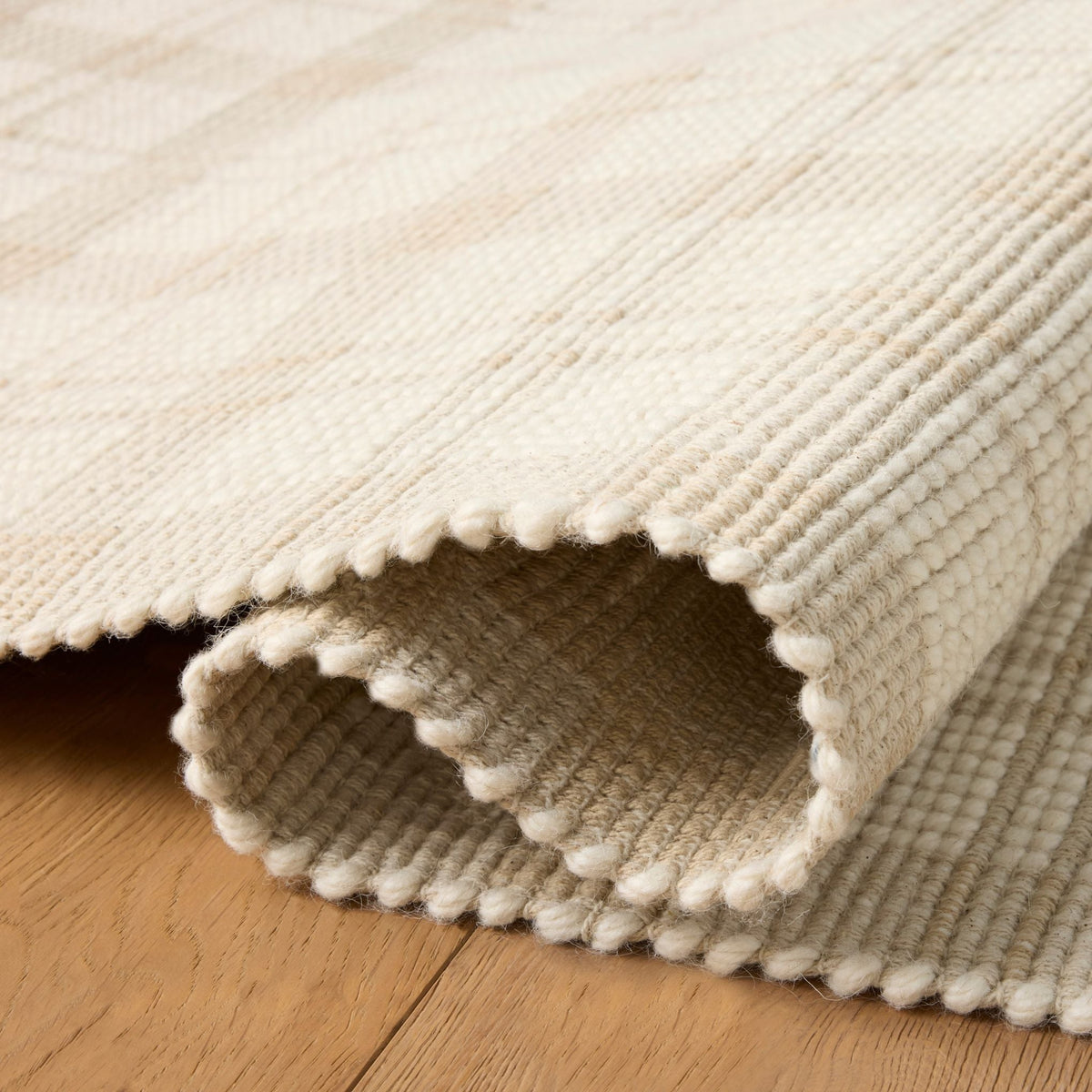 Mavelle Ryder Beige Ivory Rug area rug - Close-Up