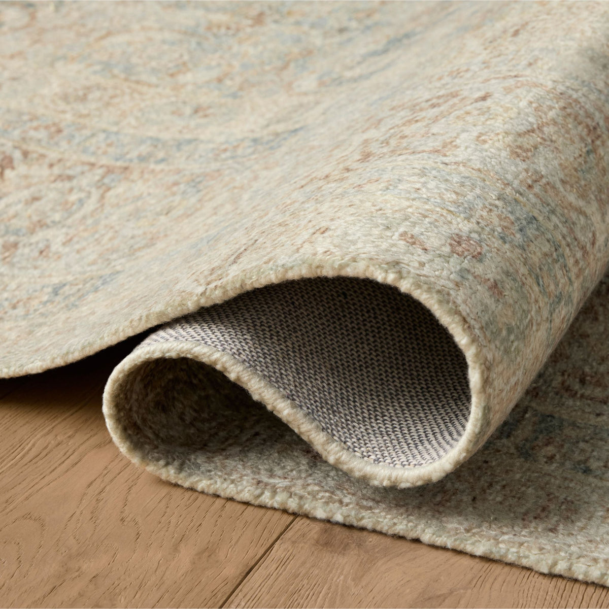 Mavelle Wimberly Sky Copper Rug area rug - Side View