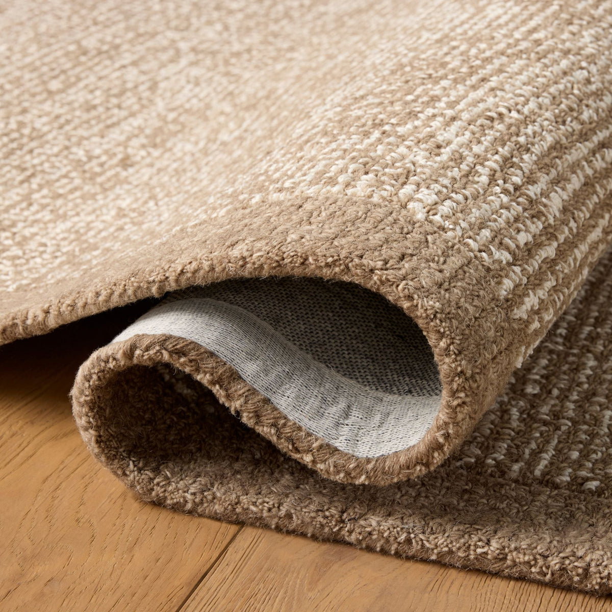 Mavelle Henley Ivory Brown Rug area rug - Close-Up