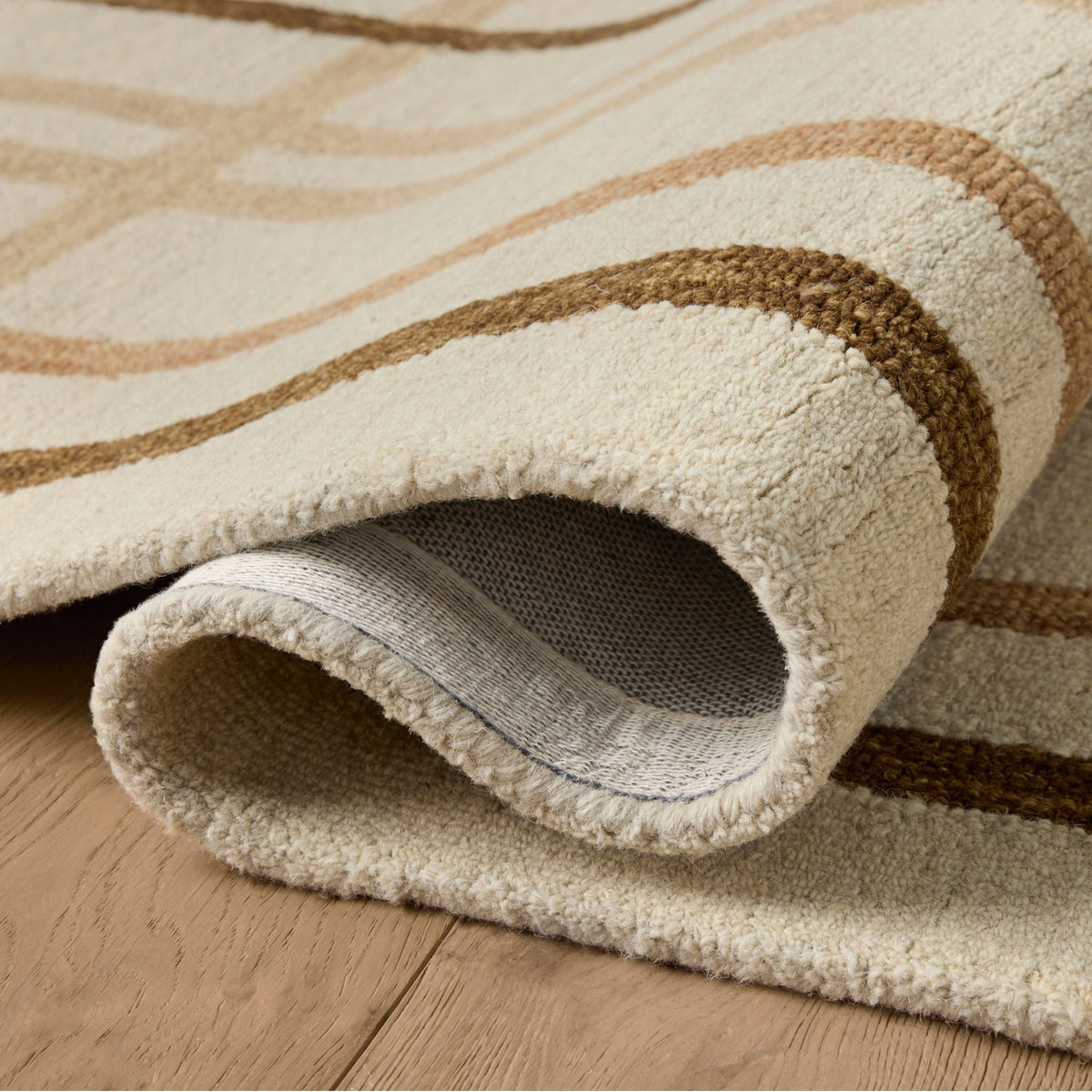 Mavelle Waylon Natural Bark Rug area rug - Close-Up