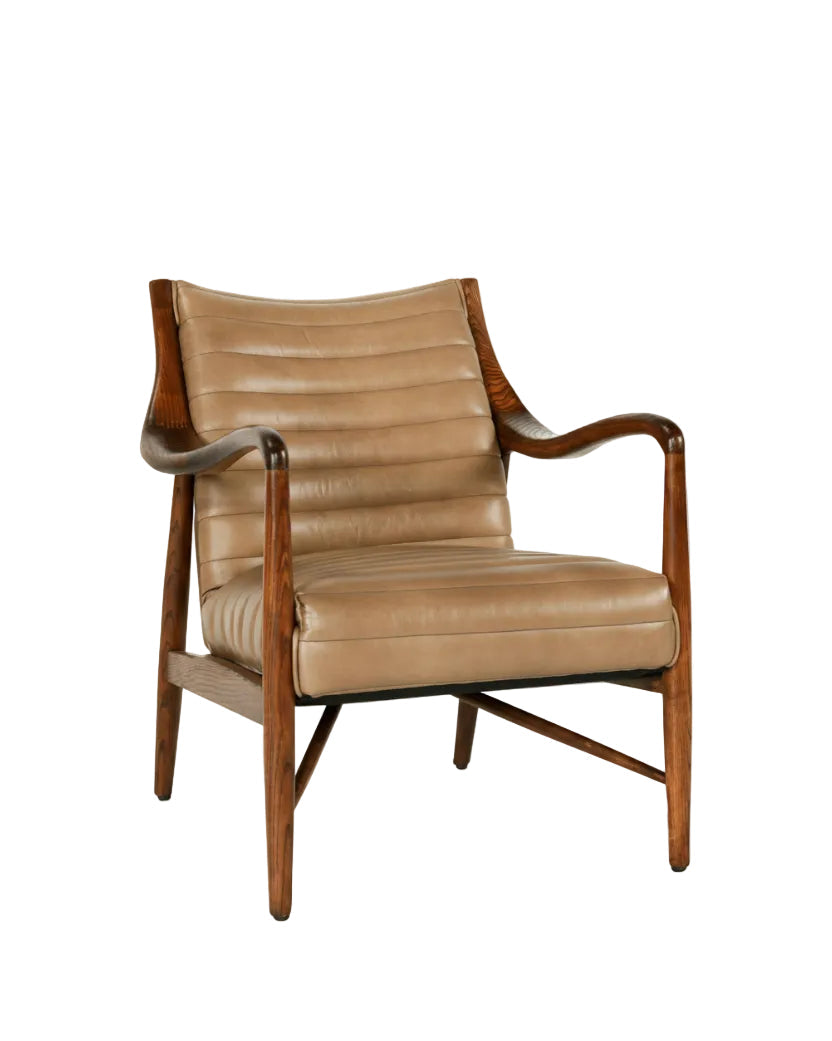 Mavelle Holland Channel Stitch Chair accent chair - Detail View