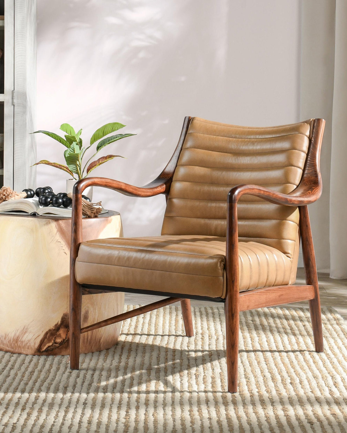 Mavelle Holland Channel Stitch Chair accent chair