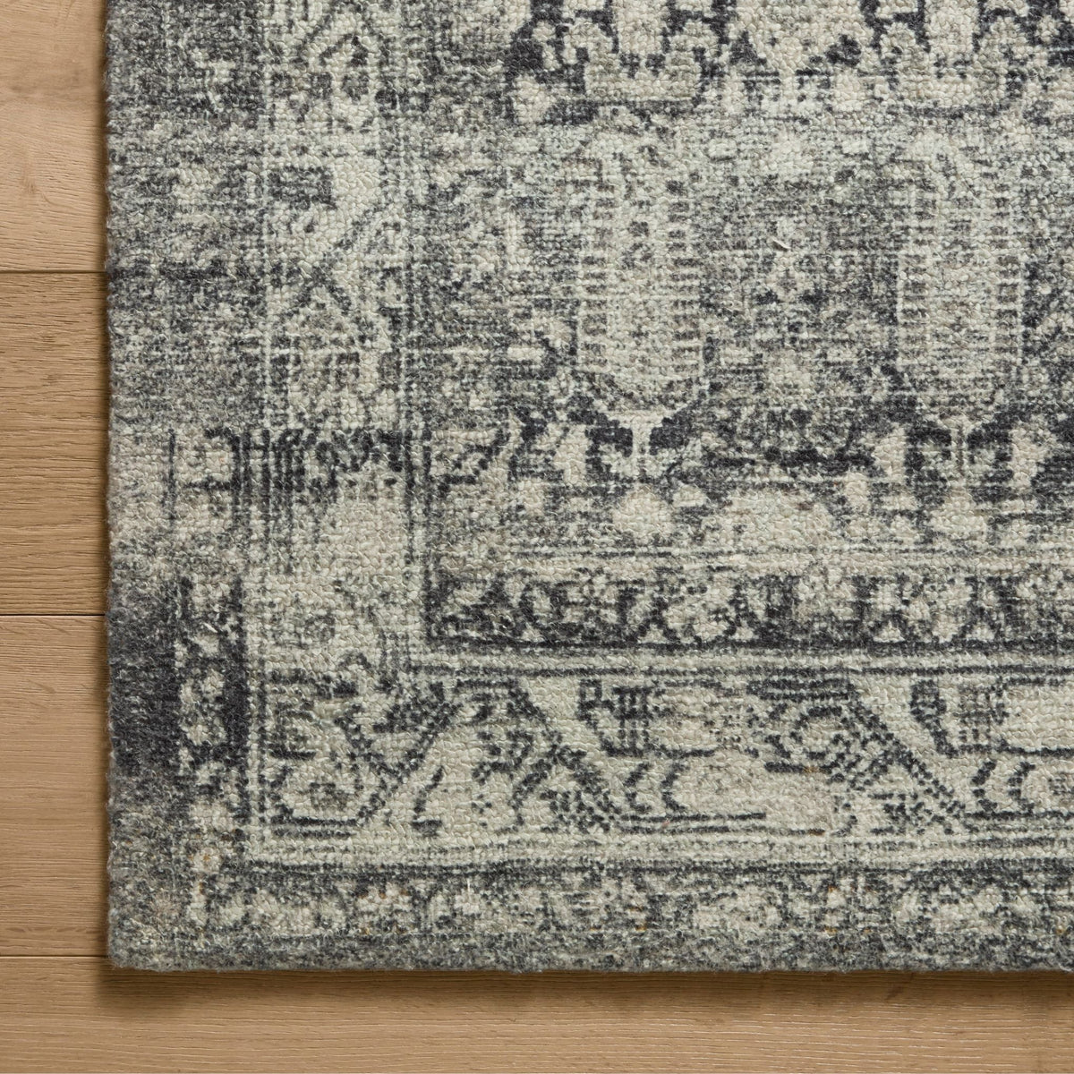 Mavelle Wimberly Granite Cream Rug area rug - Styled in Room