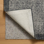 Mavelle Henley Ivory Charcoal Rug area rug - Side View