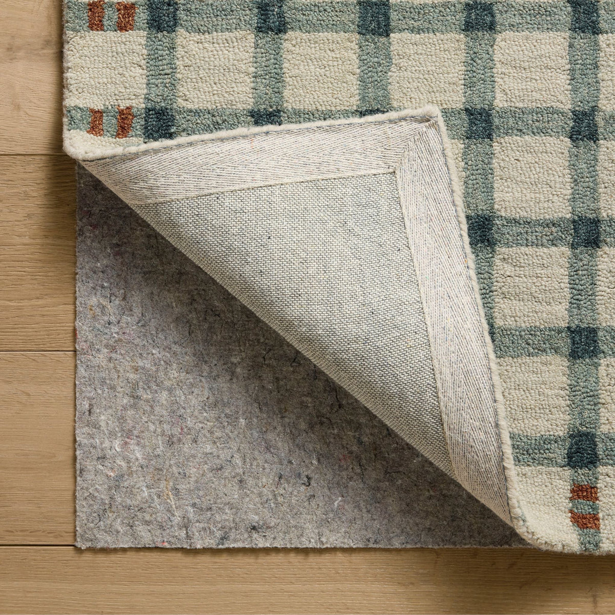 Mavelle Waylon Spa Brick Rug area rug - Close-Up