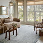 Mavelle Henley Ivory Blue Rug area rug