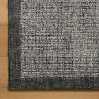 Mavelle Henley Ivory Charcoal Rug area rug - Styled in Room