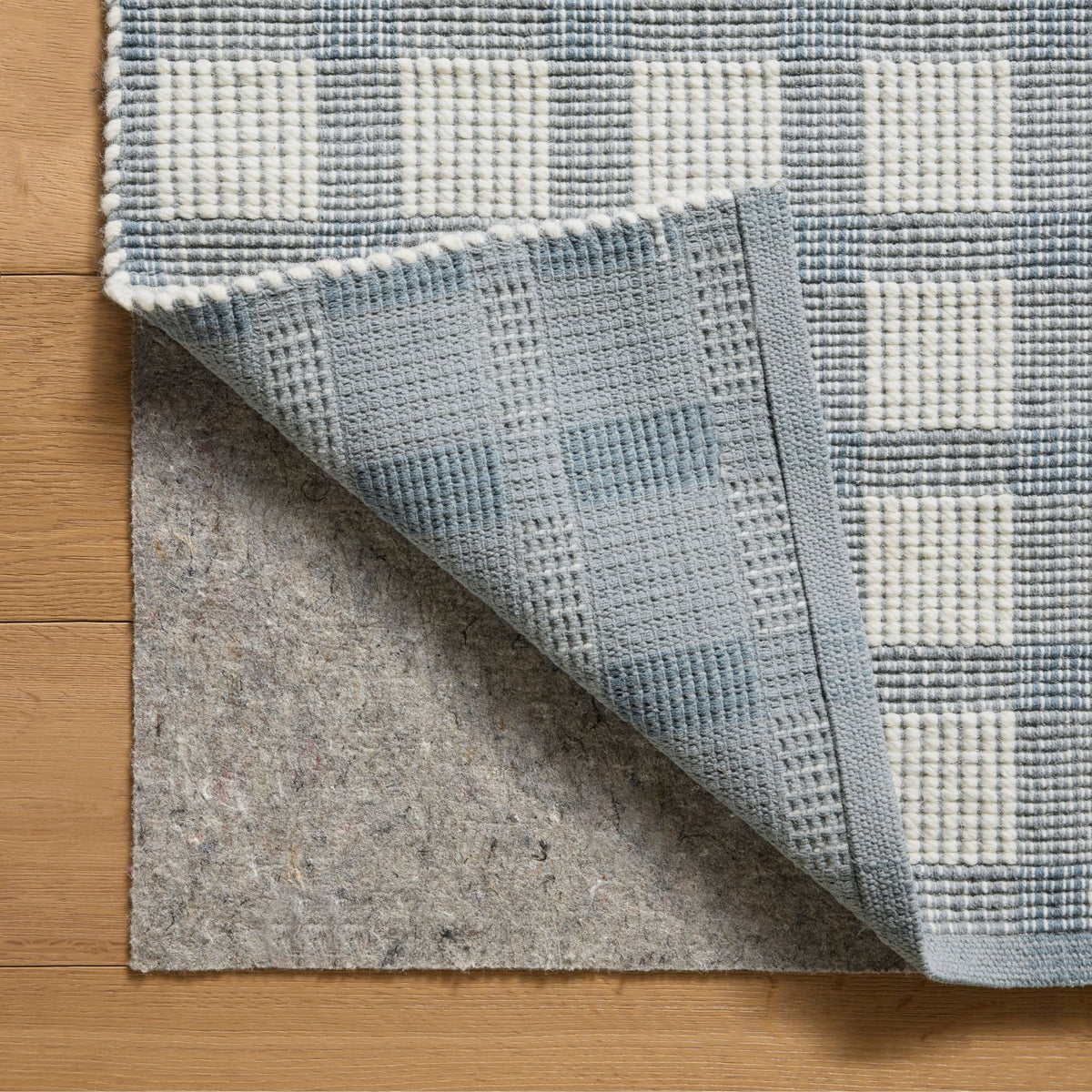 Mavelle Ryder Blue Ivory Rug area rug - Close-Up